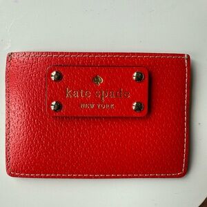 Kate Spade Red Card Holder